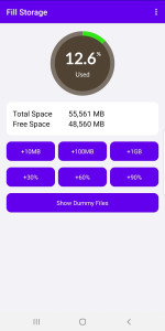 اسکرین شات 1 برنامه Fill Storage