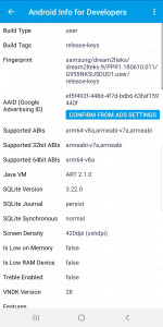 اسکرین شات برنامه Android System Info 2