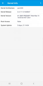 اسکرین شات برنامه Android System Info 3