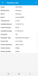 اسکرین شات 6 برنامه Android System Info