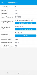 اسکرین شات برنامه Android System Info 1