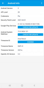 اسکرین شات برنامه Android System Info 1