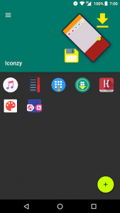 اسکرین شات برنامه Iconzy - Icon Pack Utilites + KLWP Plugin 4