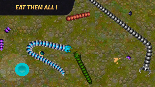 اسکرین شات 5 بازی Worm.io - Gusanos Battle