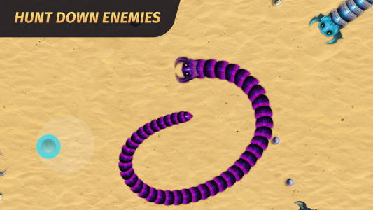 اسکرین شات بازی Snake Arena Gusanos Worm Games 2