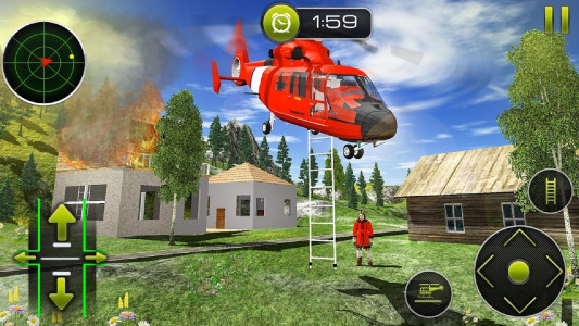 اسکرین شات بازی بازی راننده هلیکوپتر 1