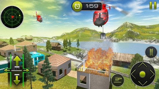 اسکرین شات بازی بازی راننده هلیکوپتر 2