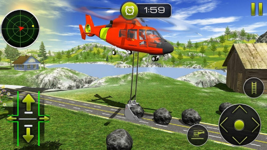 اسکرین شات بازی بازی راننده هلیکوپتر 3
