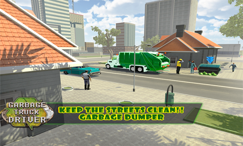 اسکرین شات بازی Garbage Truck Simulator 2022 1