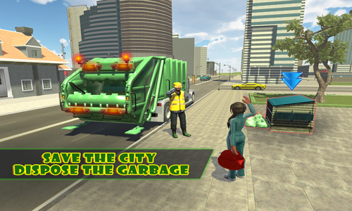 اسکرین شات بازی Garbage Truck Simulator 2022 3