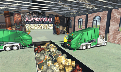 اسکرین شات بازی Garbage Truck Simulator 2022 2