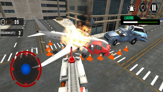 اسکرین شات بازی بازی ماشین آتشنشانی 4