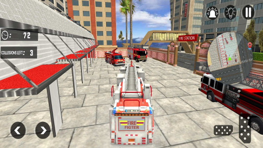 اسکرین شات بازی بازی ماشین آتشنشانی 2