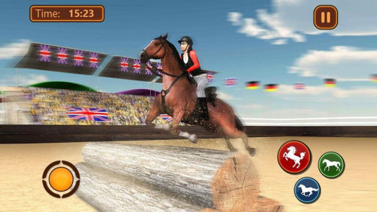 اسکرین شات بازی بازی اسب سوار 1