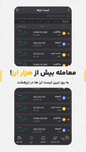 اسکرین شات 3 برنامه ارز سه | صرافی ارز دیجیتال