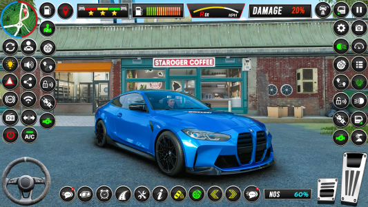 اسکرین شات 4 بازی US Car simulator 2024