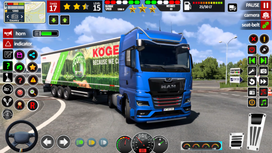 اسکرین شات بازی Truck Driver Cargo 3D Game 3