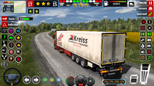 اسکرین شات بازی Truck Driver Cargo 3D Game 4