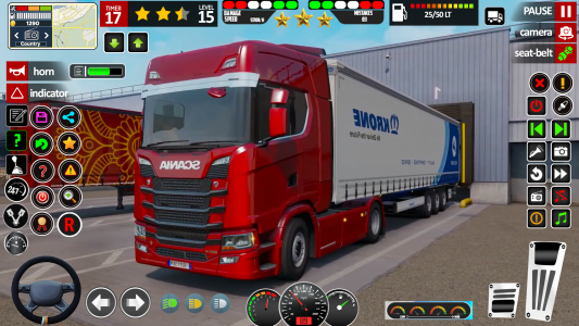 اسکرین شات بازی Truck Driver Cargo 3D Game 6