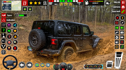 اسکرین شات 3 بازی Offroad Jeep Driving Games 3d