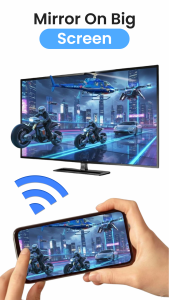 اسکرین شات 3 برنامه Miracast for android to tv