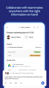 اسکرین شات 5 برنامه Asana: Work Management