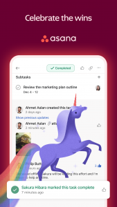 اسکرین شات 7 برنامه Asana: Where work connects