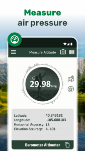 اسکرین شات برنامه Altitude Meter - Altimeter App 6