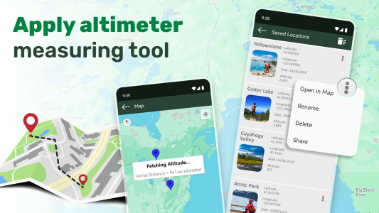 اسکرین شات برنامه Altitude Meter - Altimeter App 2