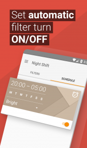 اسکرین شات برنامه Blue light filter & Night mode 4