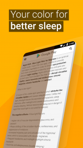 اسکرین شات برنامه Blue light filter & Night mode 7