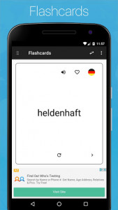 اسکرین شات برنامه German English Dictionary 7