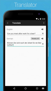 اسکرین شات برنامه German English Dictionary 8