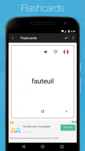 اسکرین شات برنامه French English Dictionary 7