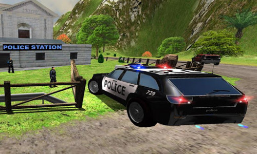 اسکرین شات بازی Hill Police vs Gangsters Chase 5