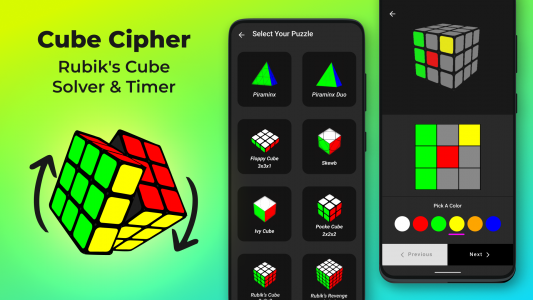 اسکرین شات بازی Cube Cipher - Cube Solver 1