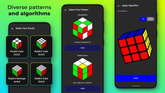 اسکرین شات بازی Cube Cipher - Cube Solver 3