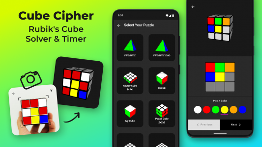 اسکرین شات بازی Cube Cipher - Cube Solver 1
