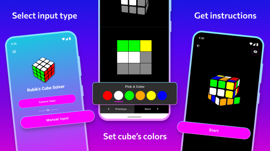 اسکرین شات بازی Rubik's Cube Solver 7