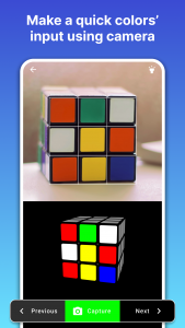 اسکرین شات بازی Rubik's Cube Solver 3