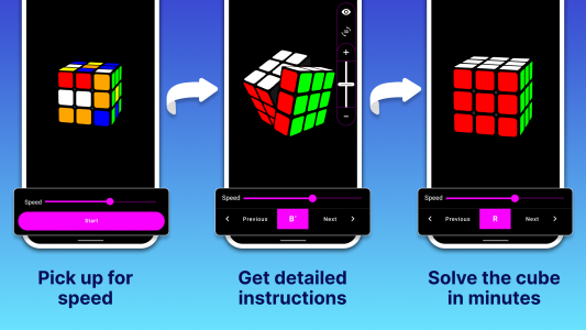 اسکرین شات بازی Rubik's Cube Solver 7