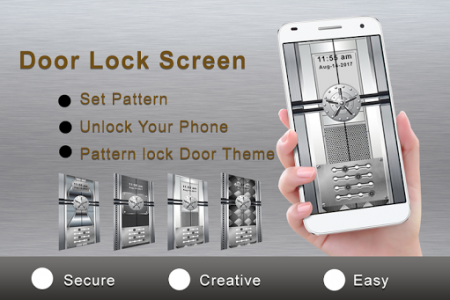 اسکرین شات برنامه Cool Door Lock Screen – Unique and Useful 3