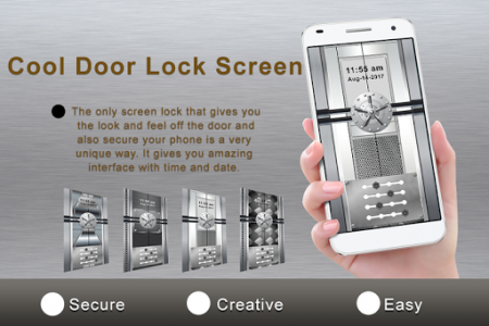 اسکرین شات برنامه Cool Door Lock Screen – Unique and Useful 2