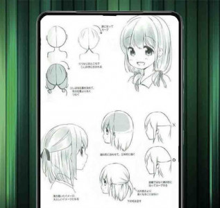 اسکرین شات برنامه Anime sketch ideas 4
