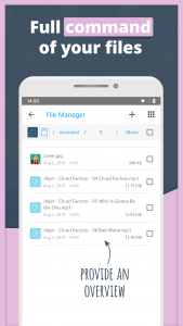 اسکرین شات برنامه Droid Commander - File Manager 3