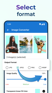 اسکرین شات 3 برنامه Image Converter - JPG/JPEG/PNG