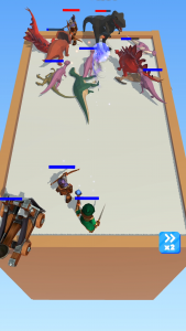 اسکرین شات بازی Merge Dino Fighter 2