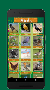 اسکرین شات 4 برنامه Birds & Animal Sounds