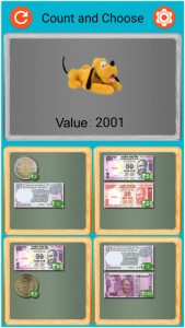 اسکرین شات 5 برنامه Learn Money Counting