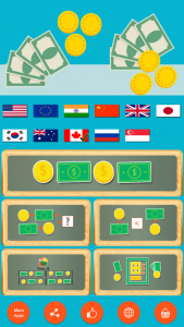 اسکرین شات 1 برنامه Learn Money Counting